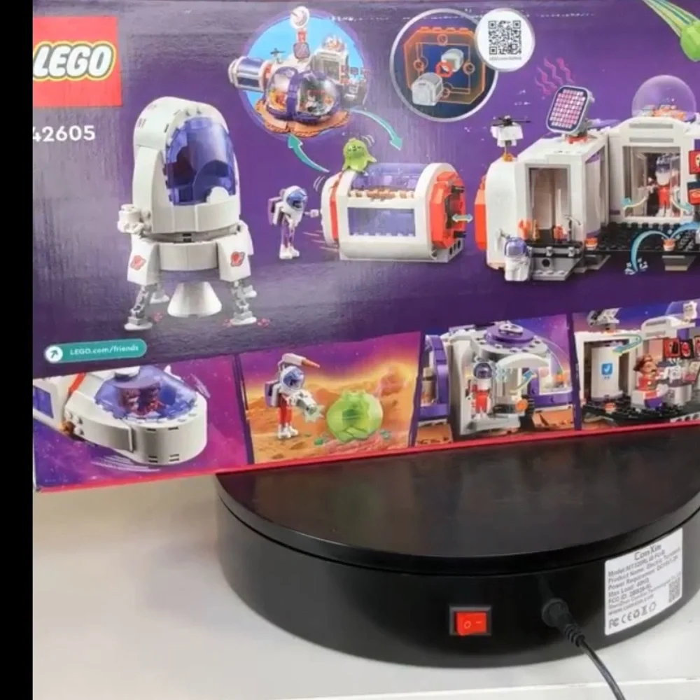 NIB Lego Mars Space Station Base & Rocket Building Set Purple and White #42605